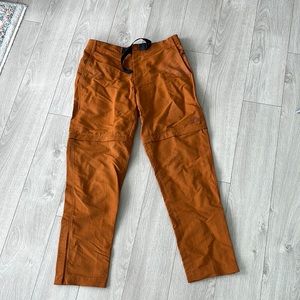North Face - Burnt Orange pants, size 34 Mens